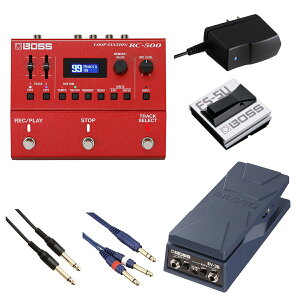 BOSS / RC-500 Loop Station [vXe[V {X M^[ [p[ RC500[R݂ɃTEhCNZbg] FS-5U + EV-30yPTNBz