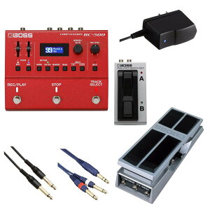 BOSS / RC-500 Loop Station [vXe[V {X M^[ [p[ RC500[R݂ɃTEhCNZbg] FS-7 + FV-500HyPTNBz
