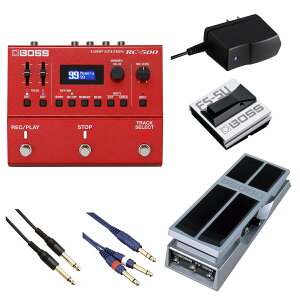 BOSS / RC-500 Loop Station [vXe[V {X M^[ [p[ RC500[R݂ɃTEhCNZbg] FS-5U + FV-500HyPTNBz
