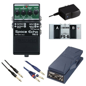 BOSS / RE-2 Space Echo GR[ RE2 {X M^[ GtFN^[[R݂ɃTEhCNZbg] FS-6 + EV-30yPTNBz