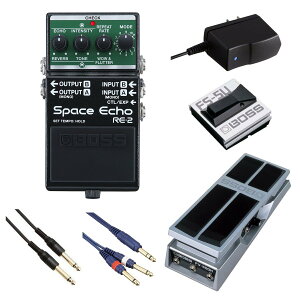 BOSS / RE-2 Space Echo GR[ RE2 {X M^[ GtFN^[[R݂ɃTEhCNZbg] FS-5U + FV-500HyPTNBz