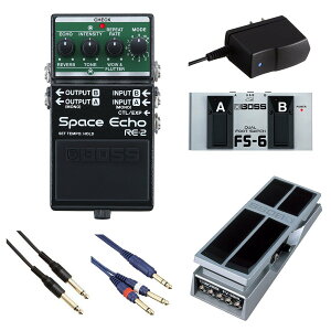 BOSS / RE-2 Space Echo GR[ RE2 {X M^[ GtFN^[[R݂ɃTEhCNZbg] FS-6 + FV-500LyPTNBz