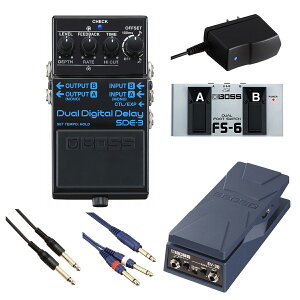 BOSS / SDE-3 Dual Digital Delay fBC {X SDE3 GtFN^[[R݂ɃTEhCNZbg] FS-6 + EV-30yPTNBz