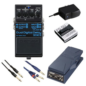 BOSS / SDE-3 Dual Digital Delay fBC {X SDE3 GtFN^[[R݂ɃTEhCNZbg] FS-5U + EV-30yPTNBz