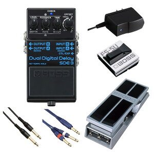 BOSS / SDE-3 Dual Digital Delay fBC {X SDE3 GtFN^[[R݂ɃTEhCNZbg] FS-5U + FV-500HyPTNBz