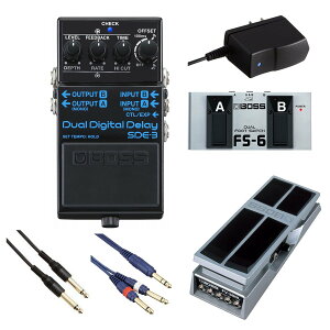 BOSS / SDE-3 Dual Digital Delay fBC {X SDE3 GtFN^[[R݂ɃTEhCNZbg] FS-6 + FV-500LyPTNBz
