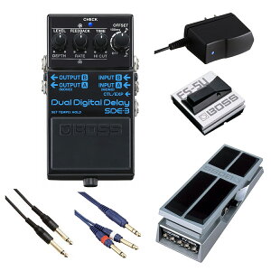 BOSS / SDE-3 Dual Digital Delay fBC {X SDE3 GtFN^[[R݂ɃTEhCNZbg] FS-5U + FV-500LyPTNBz