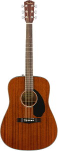 y݌ɗLz Fender Acoustic / CD-60S All Mahogany Dreadnought Walnut Fingerboard tF_[ AR[XeBbNM^[ ARM tH[NM^[ CD60S  S yYRKz