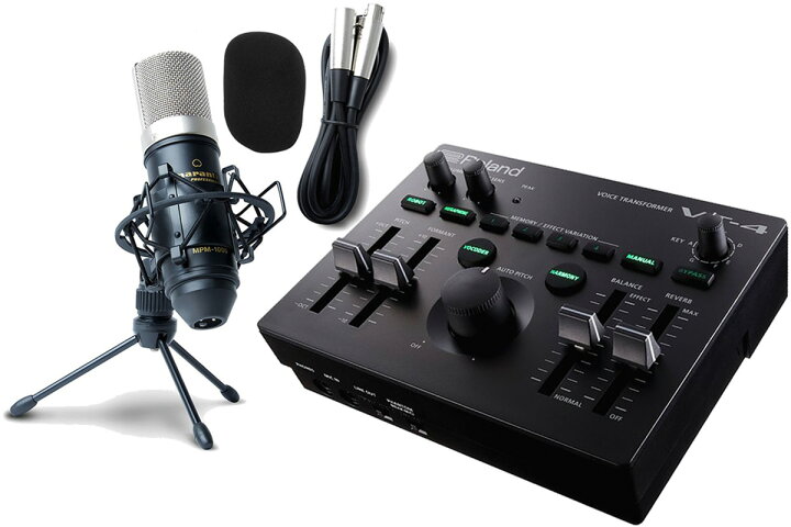 楽天市場】Roland ローランド / VT-4【コンデンサーマイクセット 