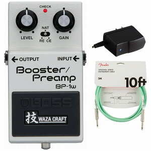 BOSS / BP-1W Booster/Preamp u[X^[ A_v^[PSA-100S2+FenderP[u(Surf Green/3m) wZbg yPNGz