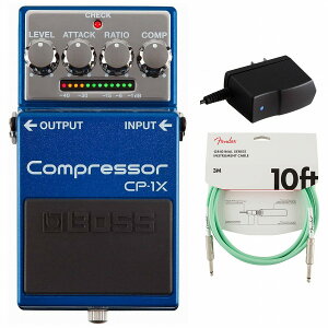 BOSS / CP-1X Compressor RvbT[ A_v^[PSA-100S2+FenderP[u(Surf Green/3m) wZbgyPNGz