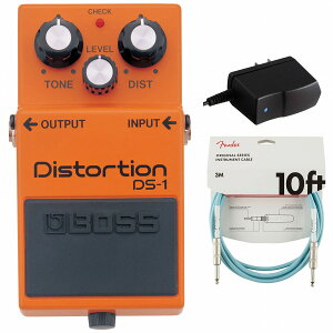 BOSS / DS-1 Distortion fBXg[V A_v^[PSA-100S2+FenderP[u(Daphne Blue/3m) wZbgyPNGz