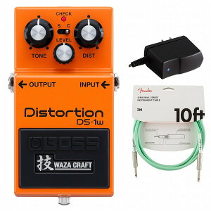BOSS / DS-1W Distortion fBXg[V A_v^[PSA-100S2+FenderP[u(Surf Green/3m) wZbgyPNGz