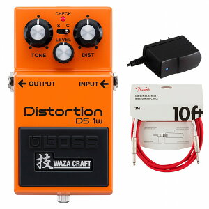 BOSS / DS-1W Distortion fBXg[V A_v^[PSA-100S2+FenderP[u(Fiesta Red/3m) wZbgyPNGz