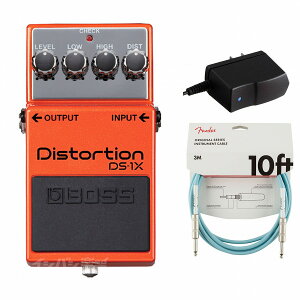 BOSS / DS-1X Distortion fBXg[V A_v^[PSA-100S2+FenderP[u(Daphne Blue/3m) wZbgyPNGz