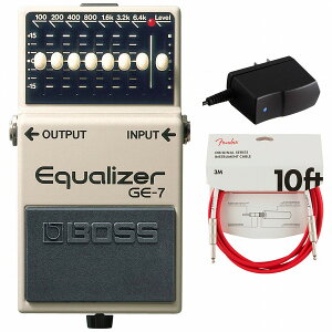 BOSS / GE-7 Equalizer CRCU[ A_v^[PSA-100S2+FenderP[u(Fiesta Red/3m) wZbgyPNGz