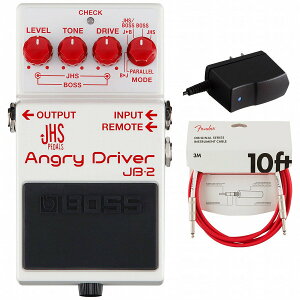 BOSS / JB-2 Angry Driver A_v^[PSA-100S2+FenderP[u(Fiesta Red/3m) wZbgyPNGz