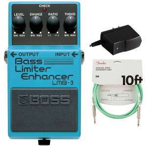 BOSS / LMB-3 Bass Limiter Enhancer x[X~b^[ A_v^[PSA-100S2+FenderP[u(Surf Green/3m) wZbgyPNGz
