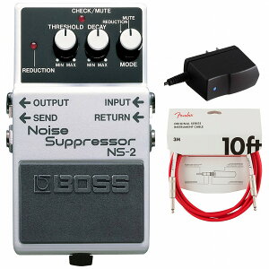 BOSS / NS-2 Noise Suppressor mCY TvbT[ A_v^[PSA-100S2+FenderP[u(Fiesta Red/3m) wZbgyPNGz