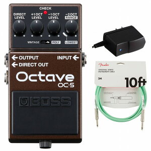 BOSS / OC-5 Octave IN^[o[ A_v^[PSA-100S2+FenderP[u(Surf Green/3m) wZbgyPNGz