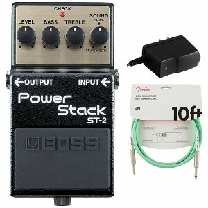 BOSS / ST-2 Power Stack fBXg[V A_v^[PSA-100S2+FenderP[u(Surf Green/3m) wZbgyPNGz