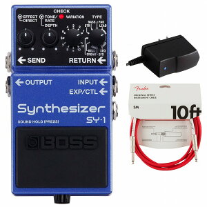 BOSS / SY-1 Synthesizer VZTCU[ A_v^[PSA-100S2+FenderP[u(Fiesta Red/3m) wZbgyPNGz