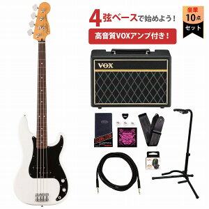 Fender / Player II Precision Bass Rosewood Fingerboard Polar White tF_[ VOXAvtGLx[XS҃ZbgyYRKz