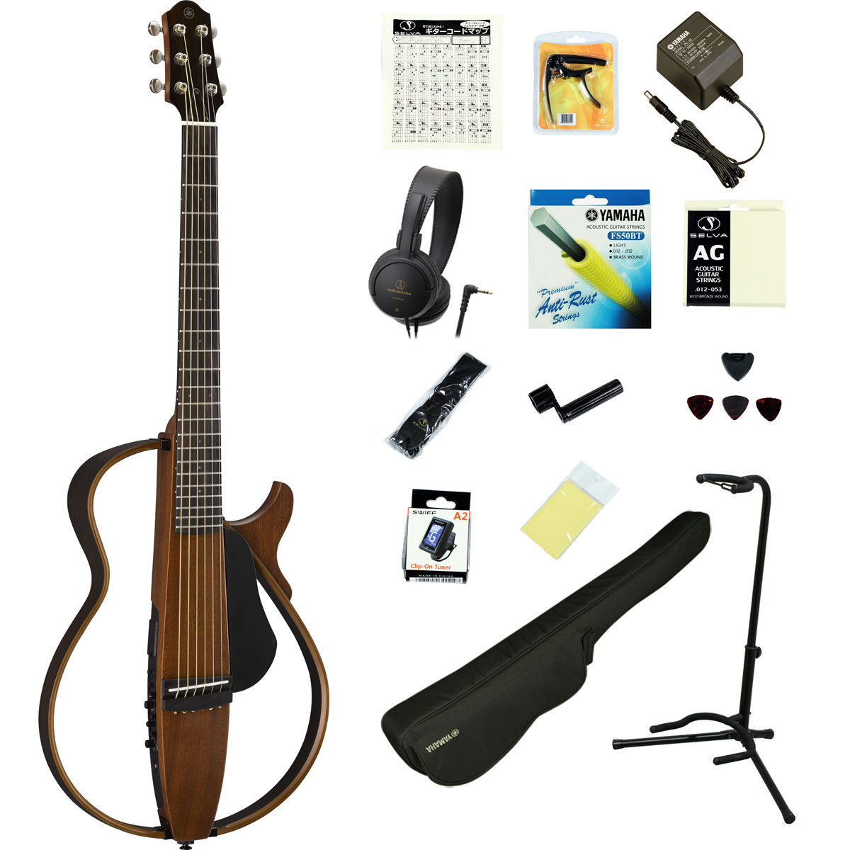 中古】 YAMAHA SLG200S NT ナチュラル ヤマハ サイレントギター アコースティックギター スチール弦仕様 SLG-200S《  Y-AG_NSC2023》《 4582600680067》