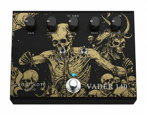 [Ampeg VH-140C���x�[�X�ɐ݌v/�L�x�Ȕ{���ƈ��|�I�ȃQ�C���ʂ�����] Ghost Note Audio / VADER 140 Solid State Preamplifier �v���A���v �S�[�X�g�m�[�g�I�[�f�B�I�y�������K�i�z