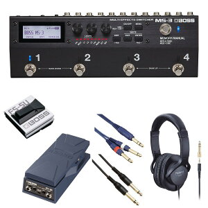 BOSS / MS-3 �}���`�X�C�b�`���[[���R���݂ɃT�E���h���C�N�Z�b�g] FS-5U + EV-30�yPTNB�z