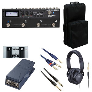 BOSS / MS-3 �}���`�X�C�b�`���[[�I�v�V�����A�C�e��+�����b�N���L�������O�o�b�O�Z�b�g] FS-6 + EV-30�yPTNB�z