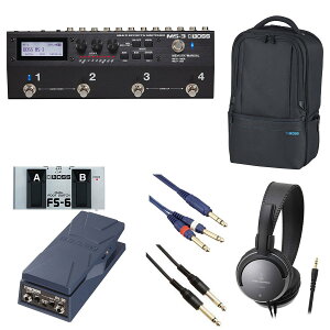BOSS / MS-3 �}���`�X�C�b�`���[[�I�v�V�����A�C�e��+BOSS�����[�e�B���e�B�M�O�o�b�O] FS-6 + EV-30�yPTNB�z