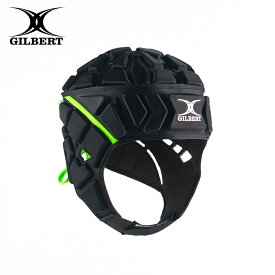 GILBERT ギルバート ヘッドガード FUSION GB-9548 ブラック ラグビー ヘッドキャップ ヘッドギア ラグビー ラグビーボール