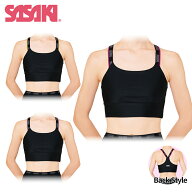 SASAKI ササキ ブラトップ JL-Lサイズ 7065 新体操 体操トップス ウェア カップポケット付き 練習着 ブラ…