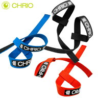 CHRIO クリオ リフティングストラッププロ ラッソタイプ レッド ブルー フリーサイズ 1組(2本入り) ウエ…