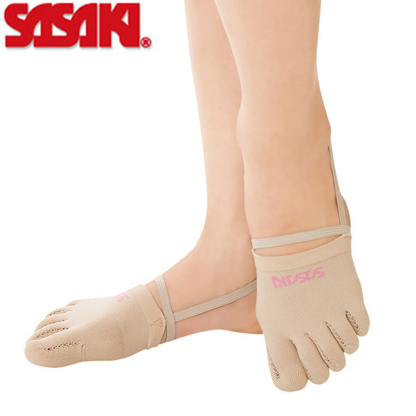 常識を変えたSASAKIの5本指デミシューズ 送料無料 SASAKI ササキスポーツ 5フィンガーDEMI 公式通販 SHOES 5本指デミシューズ 153-F5 贈与 新体操 ソックス 体操 つま先 足 シューズ くつ 5本指 靴