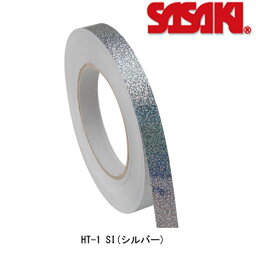 SASAKI ササキ ミラクルテープ(ホログラム加工) シルバー 幅1.5m 長さ33m (HT-1) 新体操 体操 テープ デコレーション