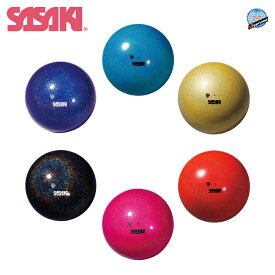 SASAKI ササキ ミーティアボール F.I.G.(国際体操連盟)認定品 (M-207BRM-F) 径18.5cm 重さ400g以上 ゴム 新体操 体操 手具 新体操ボール 一般 大人 検定品