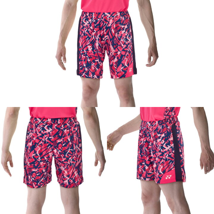 楽天市場】【NEW】YONEX ヨネックス メンズニットハーフパンツ (15142 