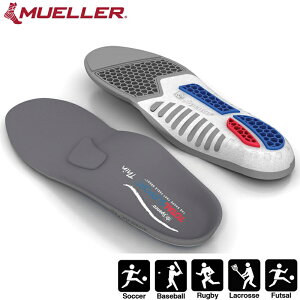 Mueller ミューラー Spenco スペンコ トータルサポート シン インソール 男女兼用 1組2個入り 取替タイプ (720250) スポーツ 中敷き