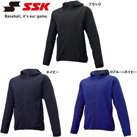 【即納】SSK エスエスケイ 長袖フルZIP ボンディングパーカー メンズ (BWP2001) 長袖 フード付き パーカー