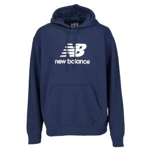 New Balance �j���[�o�����X Sport Essentials Stacked Logo �X�E�F�b�g�t�[�f�B �X�E�F�b�g�p�[�J�[ �t�[�f�B �����Y NB�l�C�r�[ S M L XL 2XL MT41501 �X�|�[�c�E�F�A �g���[�j���O ���K ���� �z������