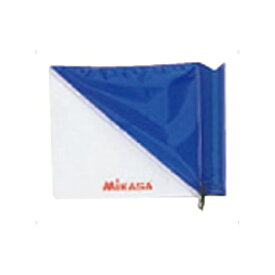 MIKASA ミカサ コーナーフラッグ用旗 ホワイト×ブルー サイズなし MCFF サッカー サッカー用品 練習 部活 クラブ活動