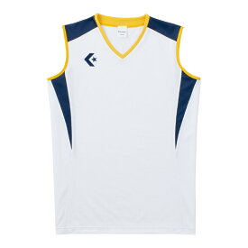 CONVERSE コンバース ウィメンズゲームシャツ ホワイト×ネイビー SS S M L O XO CB351701 レディース バスケットボール ユニフォーム 試合 部活