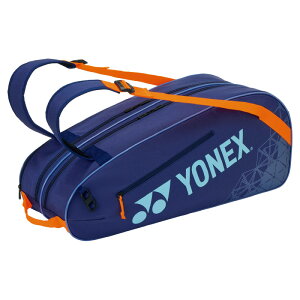 YONEX ���l�b�N�X ���P�b�g�o�b�O6 �T�t�@�C�A�l�C�r�[ �T�C�Y�t���[ BAG2532R �e�j�X ���[ ���� ����