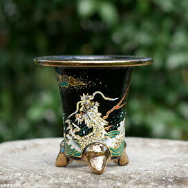 楽天市場】 園芸用品 > 京楽焼 > 錦鉢 > 万年青（長生蘭）錦鉢 : 石田 