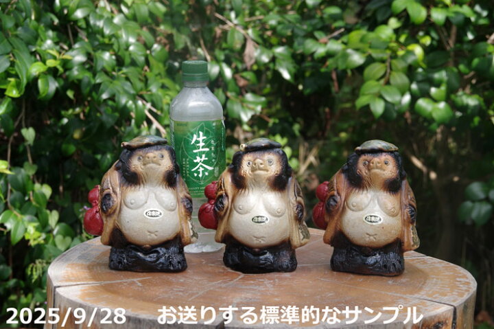 楽天市場】手づくり狸 着物狸 5号 信楽焼 狸 陶器 【たぬき 狸 置物 八 