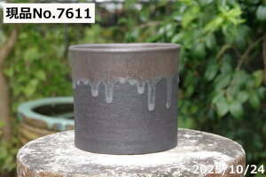 【キズ有の物には割引あり】選べる 金彩ビードロ 寸胴鉢 5号深 サナサービス 信楽焼 植木鉢 陶器 【山野草鉢 多肉植物鉢 サボテン鉢 盆栽鉢 花木樹木苗 果樹苗 塊根植物 ビザールプランツ