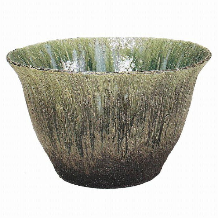 信楽焼 睡蓮鉢 大型 緑ガラス水鉢 号 直径61 5cm 高さ37cm 送料無料 産地直送 水鉢 メダカ鉢 金魚鉢 ハス鉢 茶碗蓮鉢 スイレン鉢 Big B Product Details Japanese Proxy Shopping Service From Japan