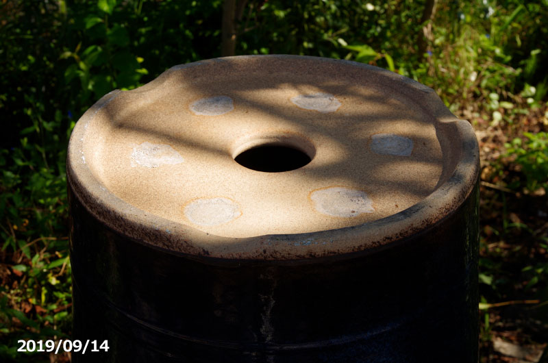 楽天市場】【あす楽対応】信楽焼 植木鉢 昭和の時代作 約50年前の本格 